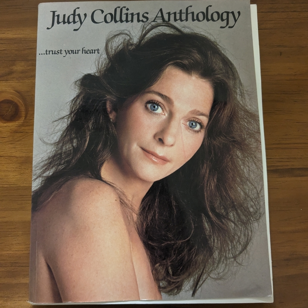 Judy Collins Anthology Trust Your heart Song Sheet Music Booklet